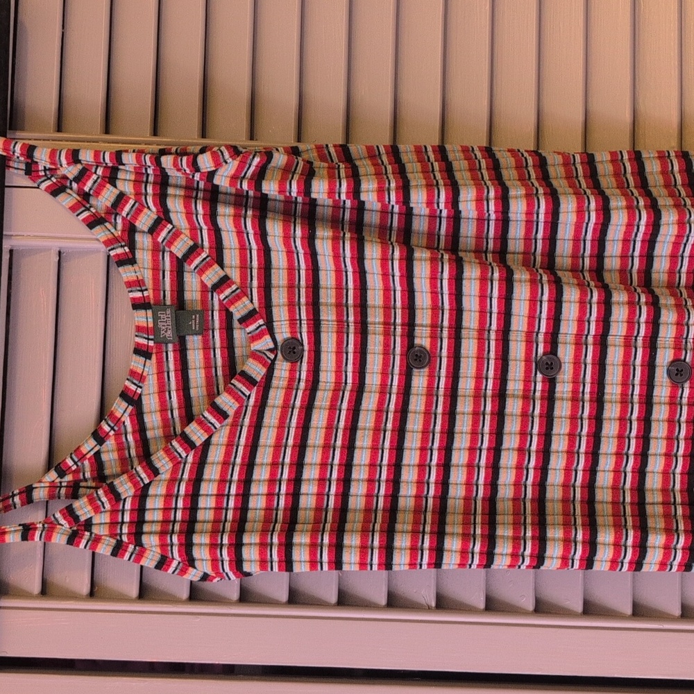 Wild Fable Multicolor Striped Top - Picture 3 of 4
